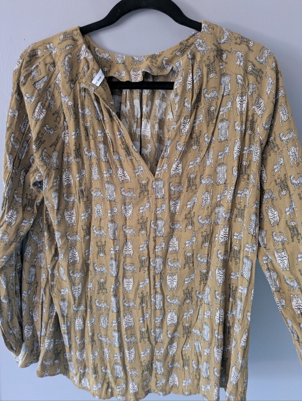 & Other Stories Animal Print Top 6 - Picture 6 of 14